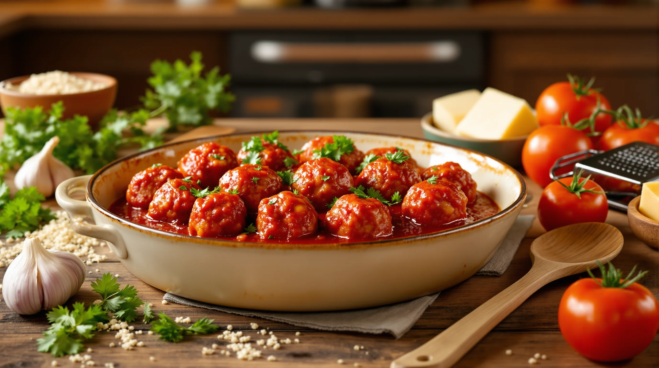 Albondigas en salsa: el método tradicional para conseguir una textura jugosa