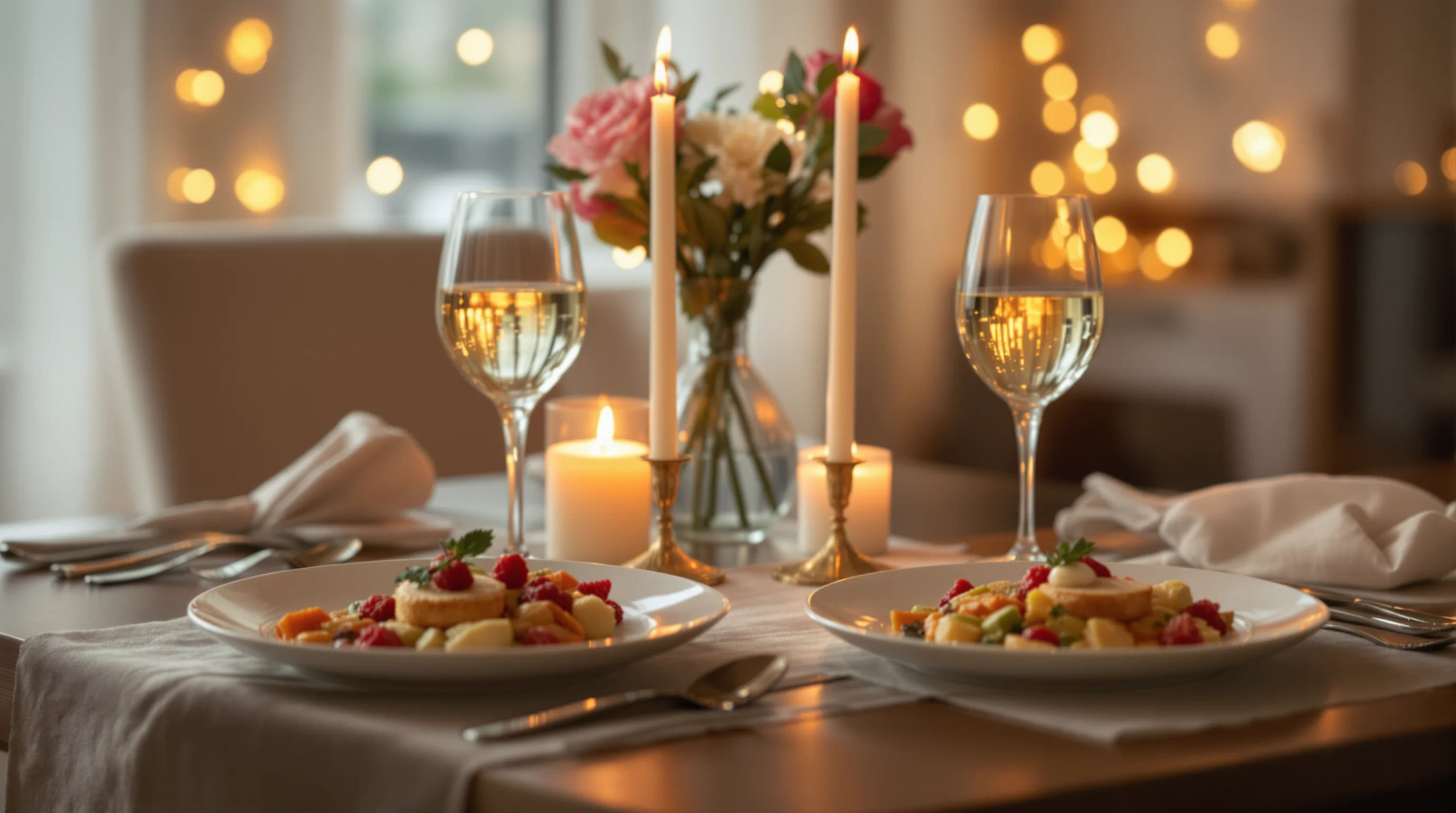 Cena romántica: los 7 pasos para una velada inolvidable en casa