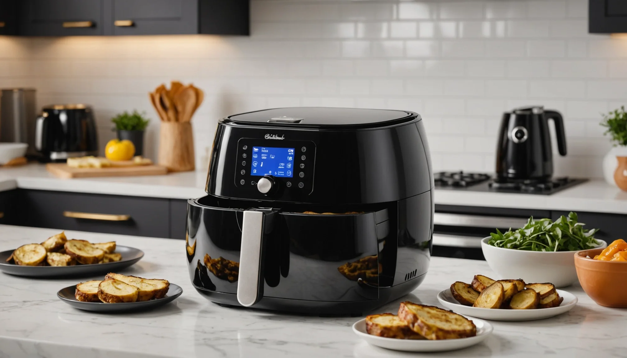 Cocina fácil y saludable: berenjenas freidora de aire en 15 minutos