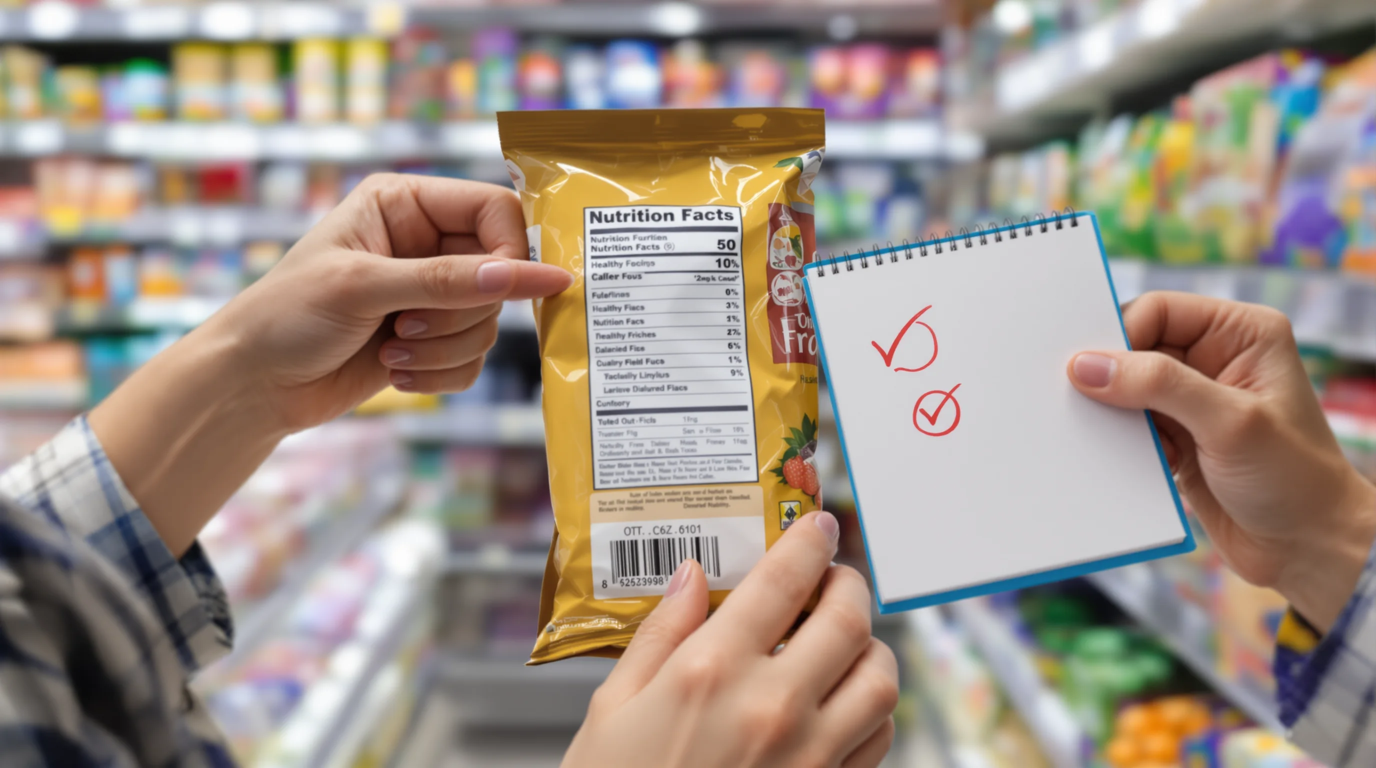 Cómo leer etiquetas nutricionales y elegir alimentos saludables con solo tres claves prácticas