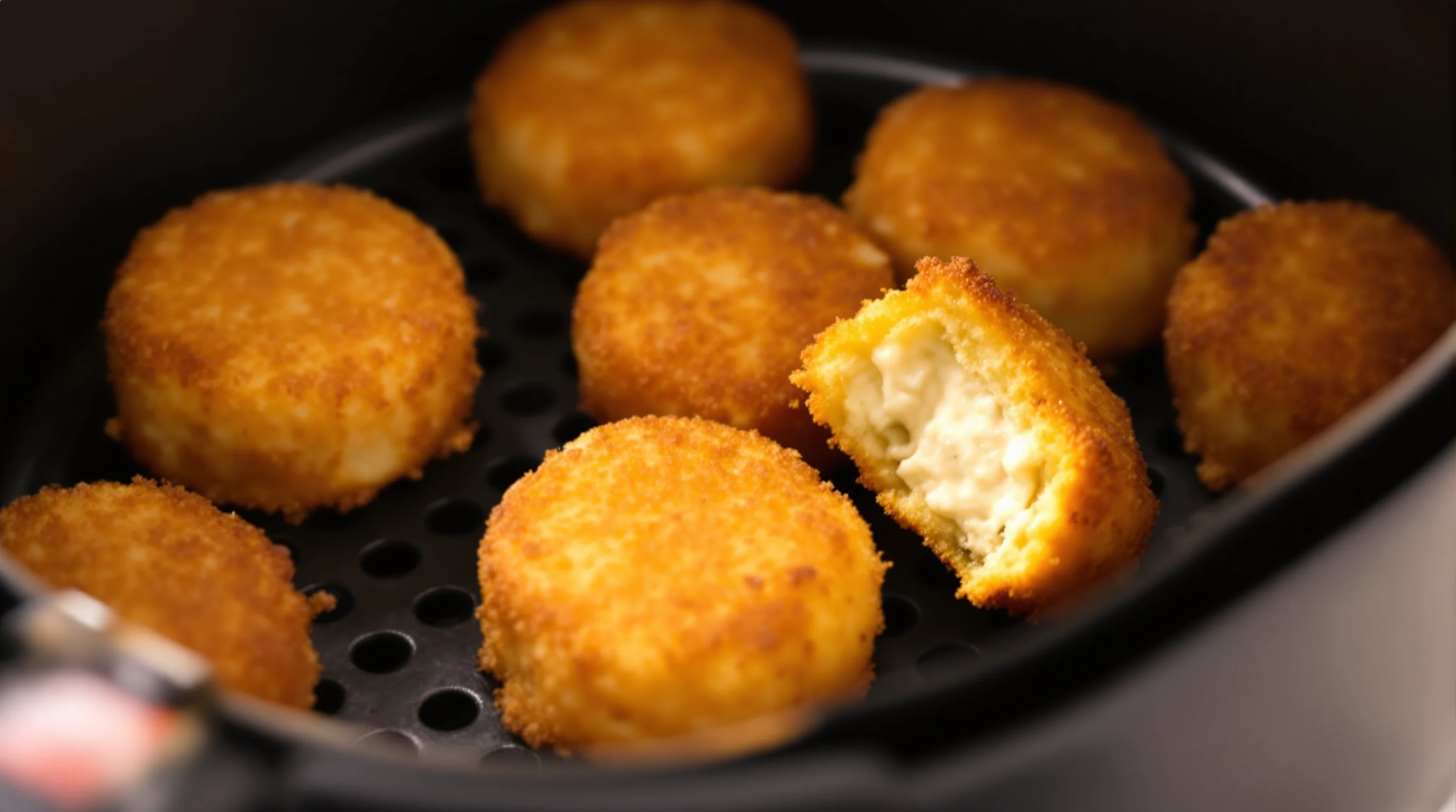 Croquetas en freidora de aire: el método infalible para lograr el punto crujiente