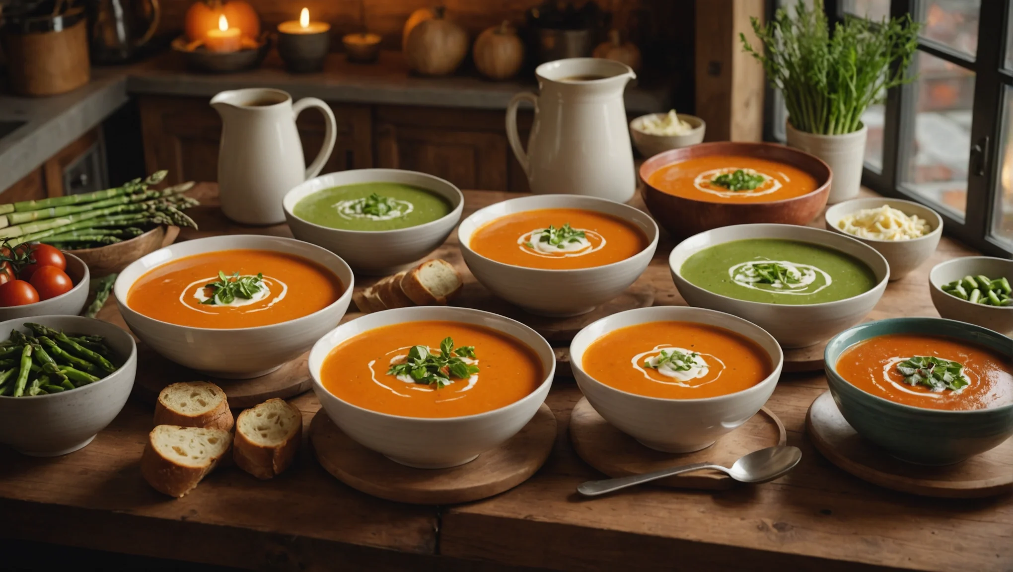 Deliciosas Recetas de Sopas y Cremas para Cada Estación