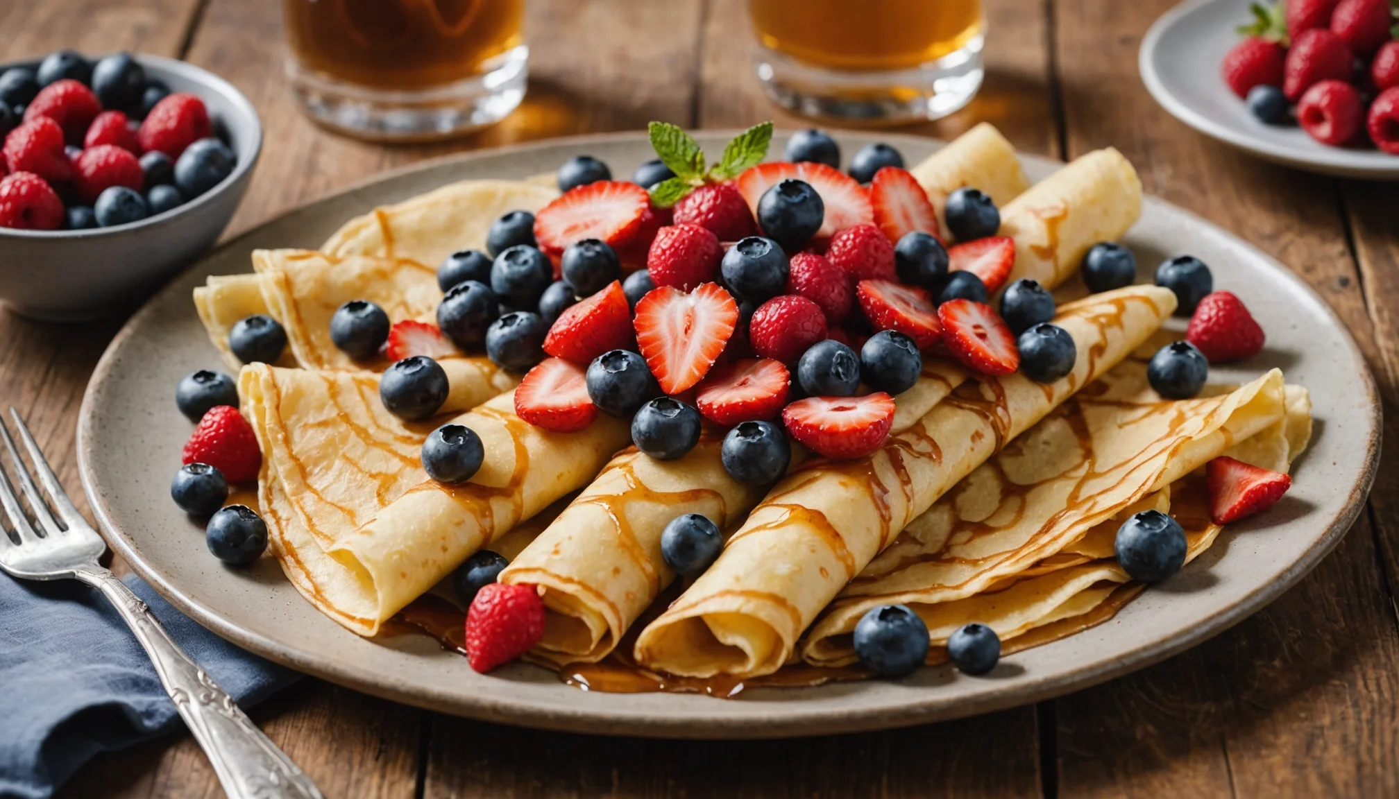 Deliciosos crepes sin lactosa: un festín para tu paladar sin sacrificios