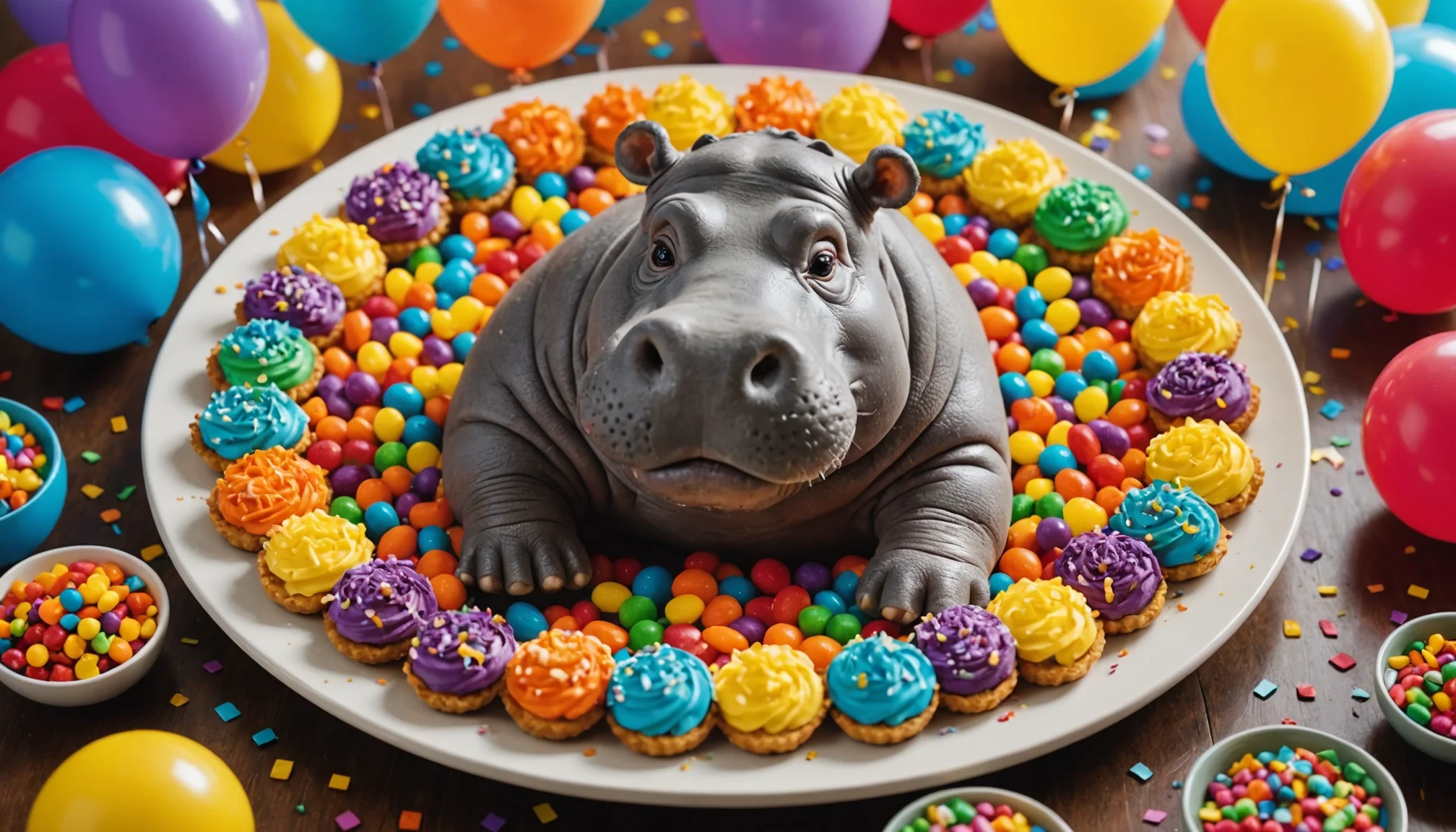 Dulzura divertida: el snack Happy Hippo que conquista postres y celebraciones