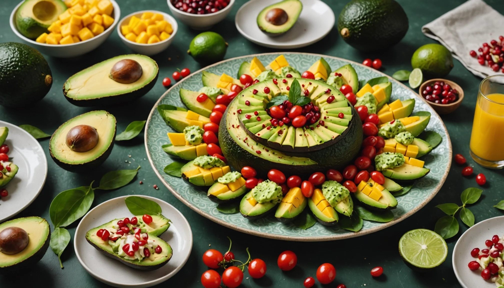 El exótico encanto del avocat tropicale en la gastronomía moderna