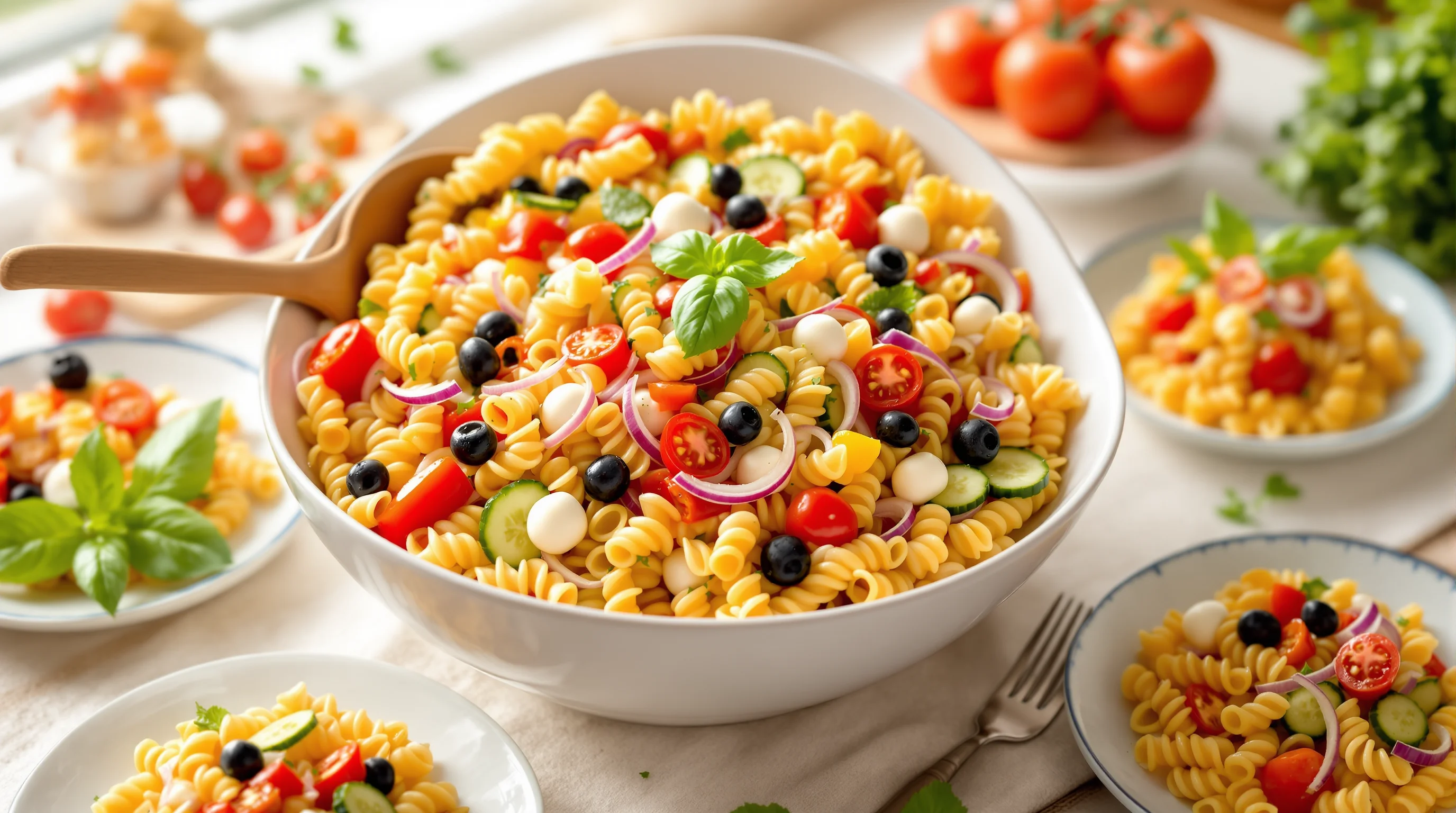 Ensalada de pasta: 7 ideas sabrosas para un plato fresco y variado