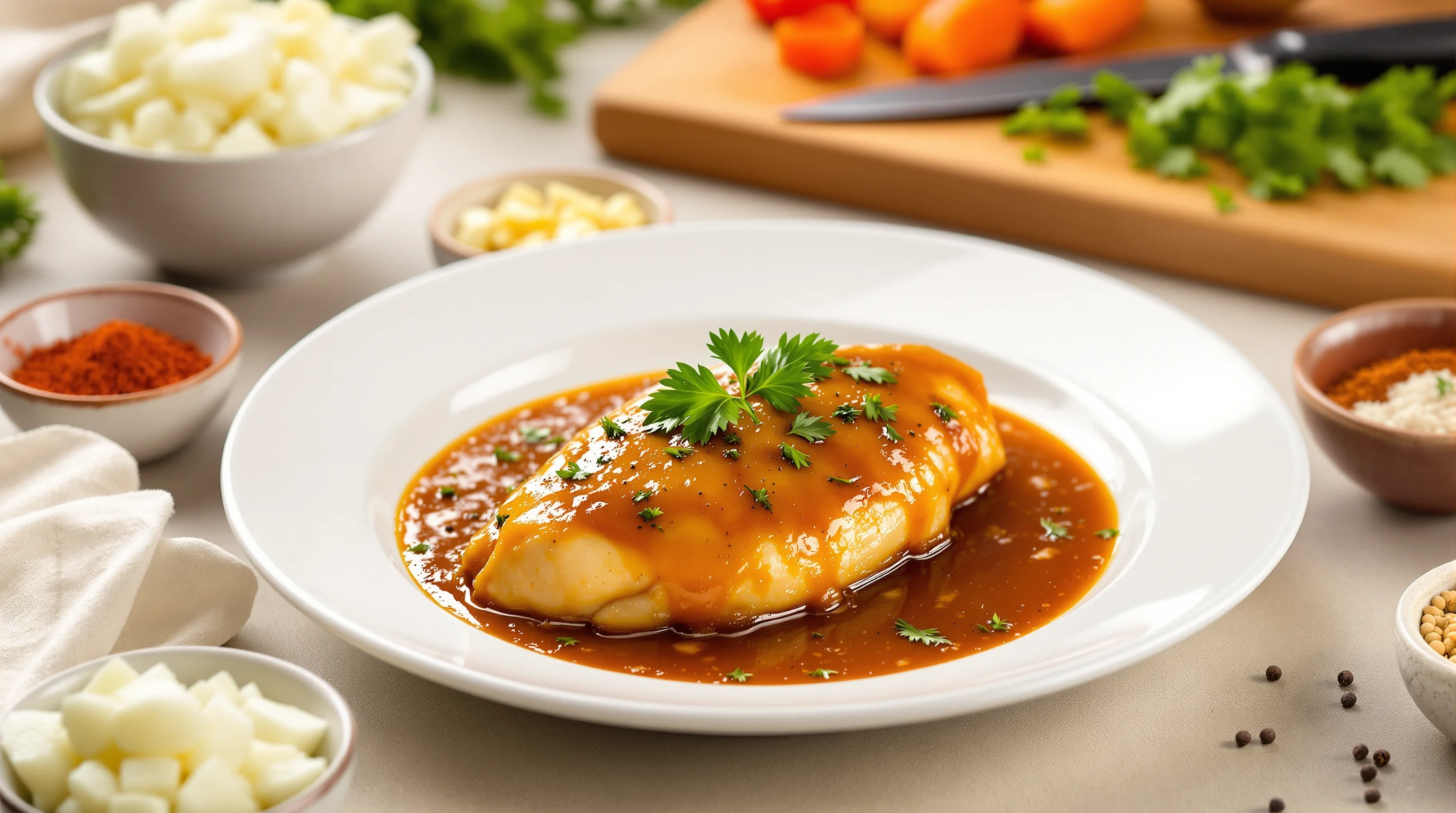 Pollo en salsa: 7 pasos para lograr la receta tradicional y jugosa