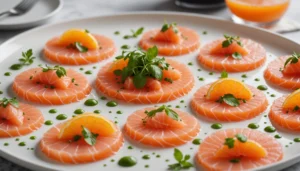 carpaccio de salmon