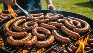 cuisson chipolatas barbecue