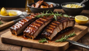 costilla de cerdo al horno