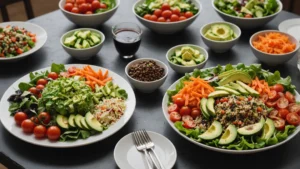 menús para vegetarianos
