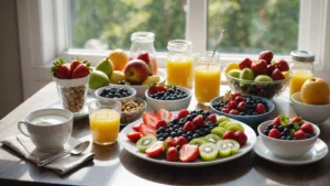 Ideas de desayuno nutritivo