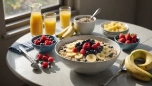 Desayunos altos en fibra