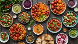 Platos veganos deliciosos