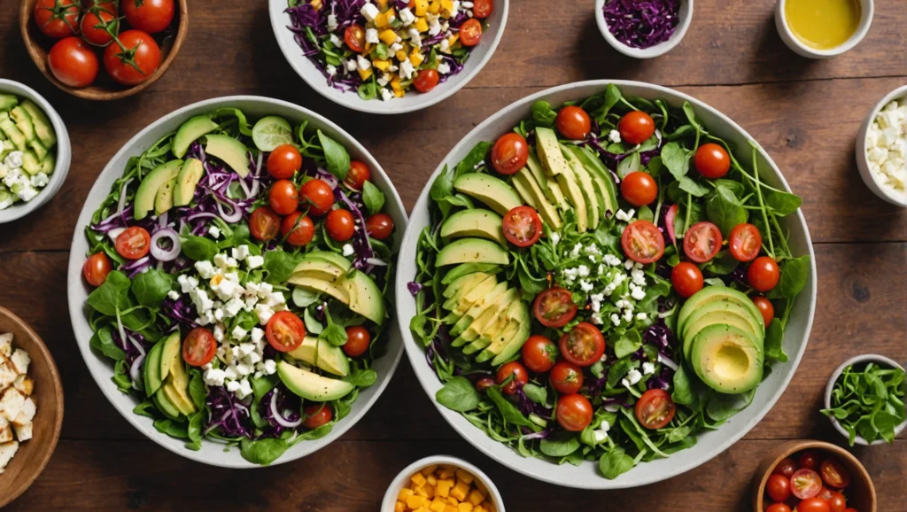 Ideas de ensaladas creativas