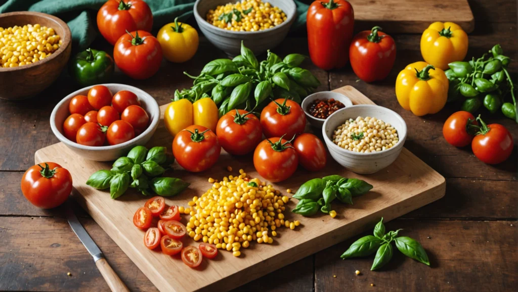 Recetas con ingredientes locales
