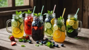 Bebidas detox caseras