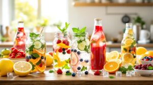 Bebidas detox caseras