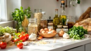 Ingredientes básicos para cocinar
