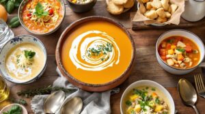 recetas de sopas y cremas