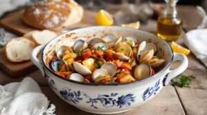 almejas a la marinera