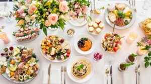 comida para eventos especiales