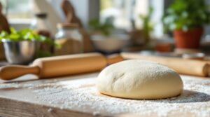 maza de pizza casera