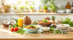 recetas con leche de coco