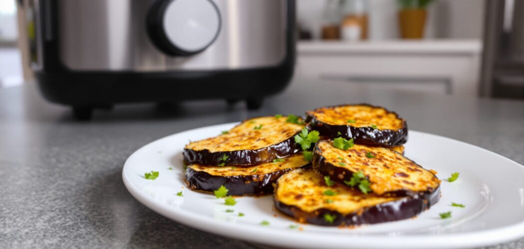 berenjenas en freidora de aire