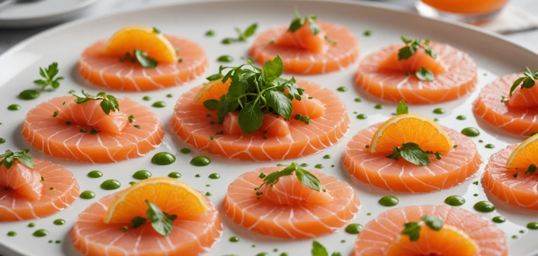 carpaccio de salmon