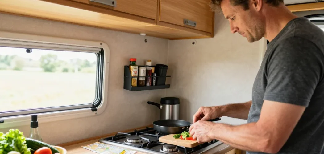 cocinar en autocaravana