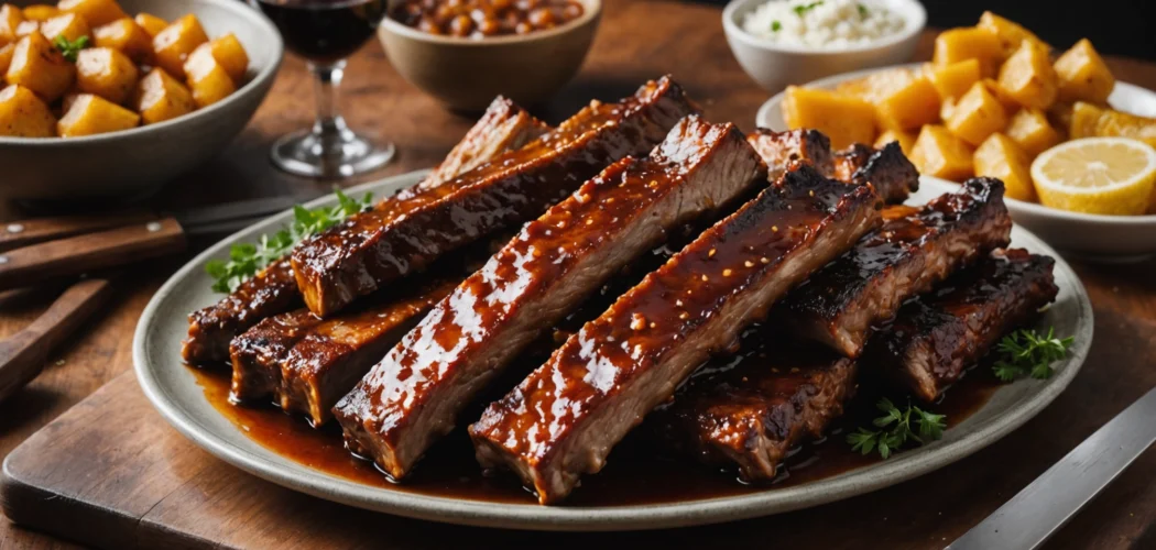 costillas de cerdo al horno