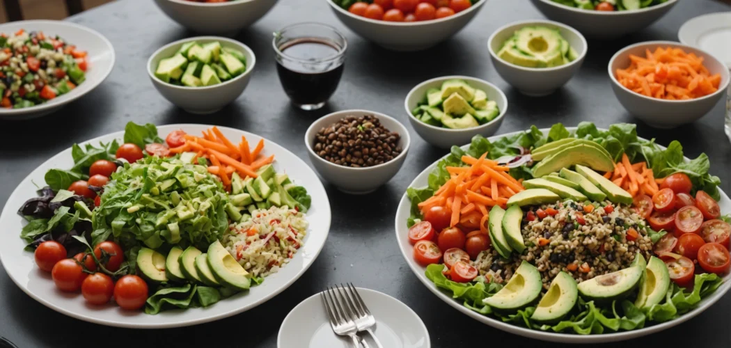 menús para vegetarianos