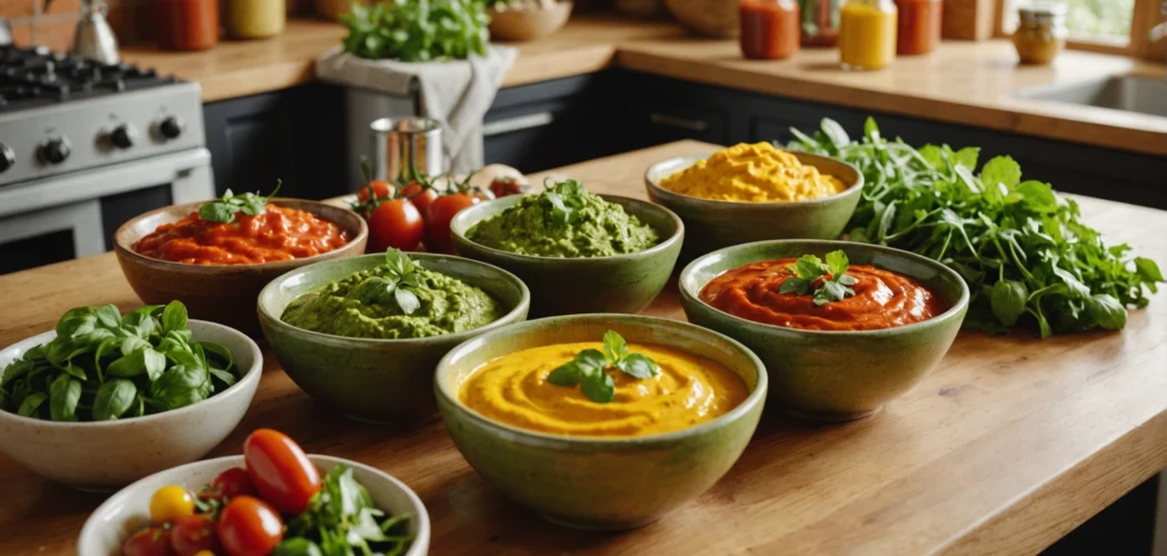Salsas saludables caseras