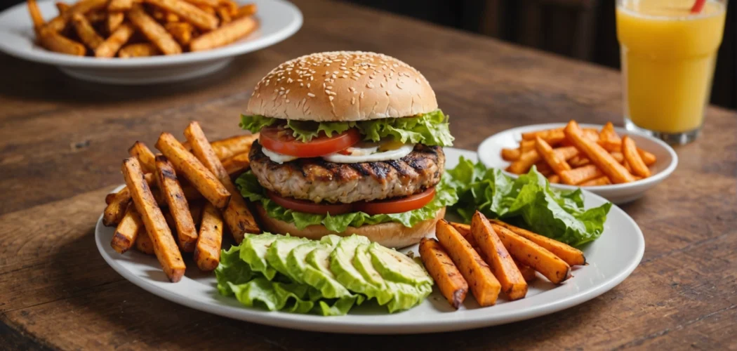 Comida rápida saludable