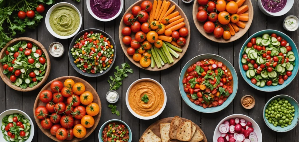 Platos veganos deliciosos