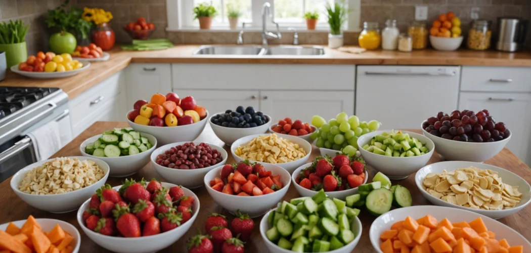Snacks saludables para niños