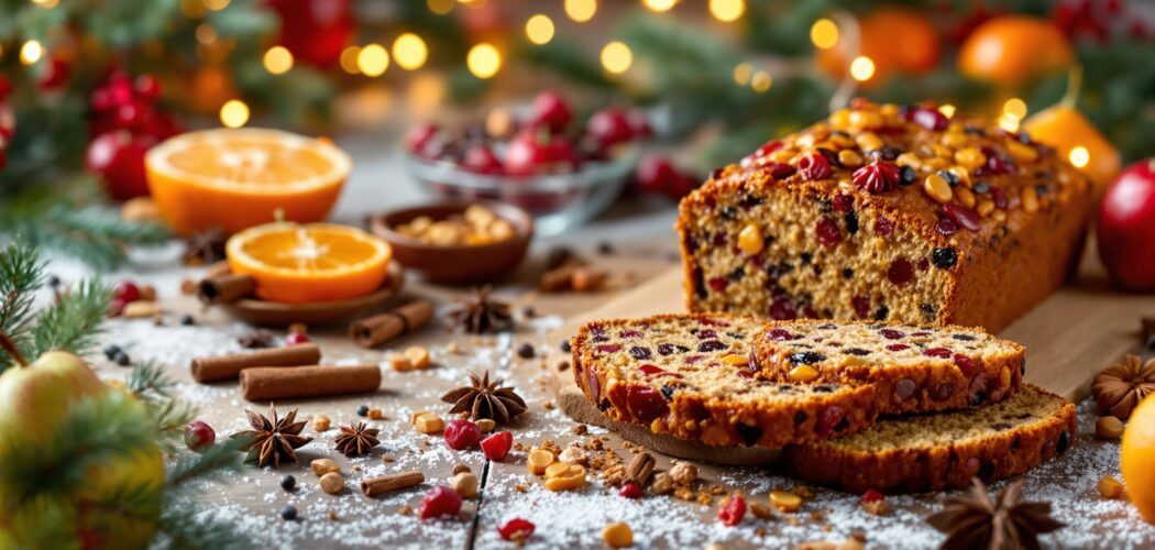 fruit and cake