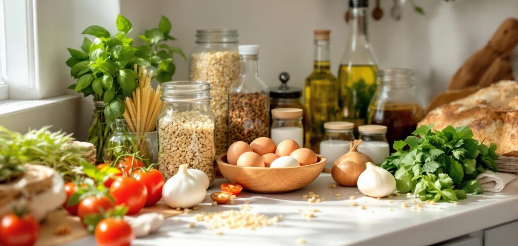 Ingredientes básicos para cocinar
