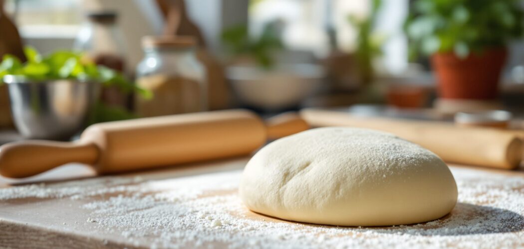 maza de pizza casera