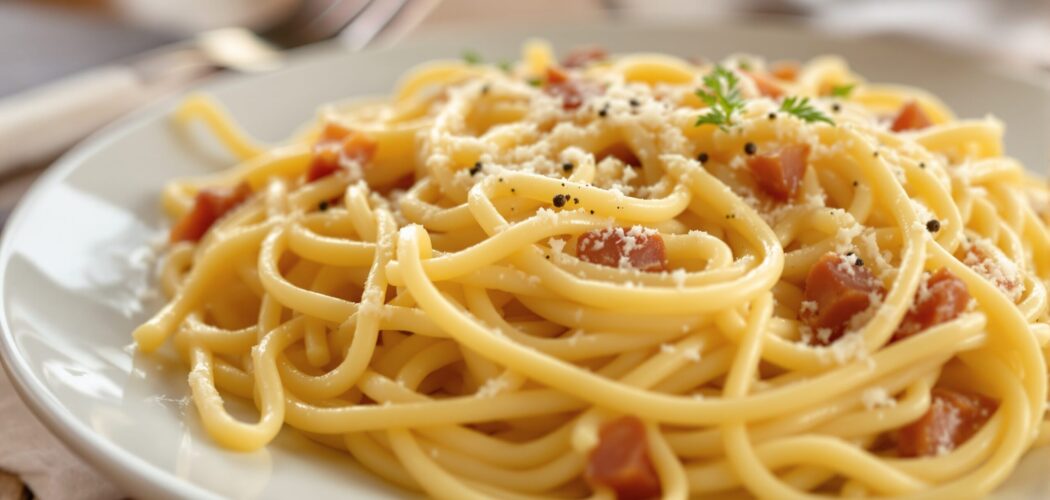 pasta carbonara