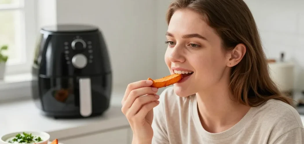 patatas fritas de boniato en airfryer